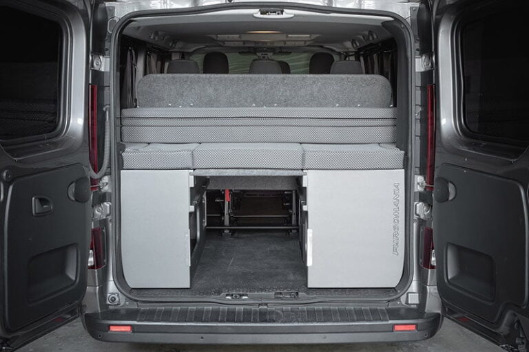 Kit cama tercera fila, kit camper autoinstalable de Furgomania