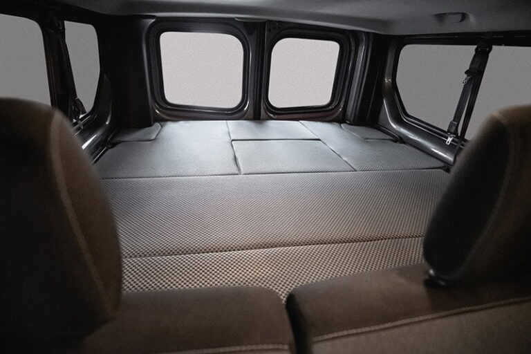 Kit cama tercera fila, kit camper autoinstalable de Furgomania