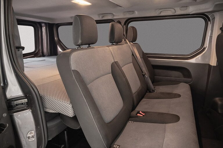 Kit cama tercera fila, kit camper autoinstalable de Furgomania