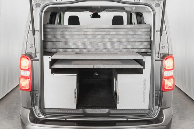Kit cama comedor, kit camper autoinstalable de Furgomania