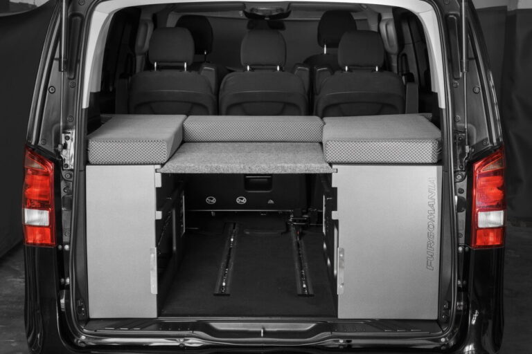 Kit cama modulo ancho, kit camper autoinstalable de Furgomania