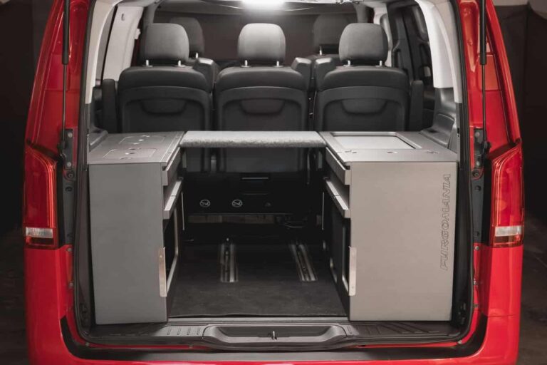 Kit cama ancho mercedes benz vito compacta, kit camper autoinstalable de Furgomania