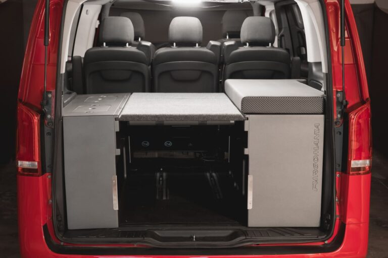 Kit cama ancho mercedes benz vito compacta, kit camper autoinstalable de Furgomania