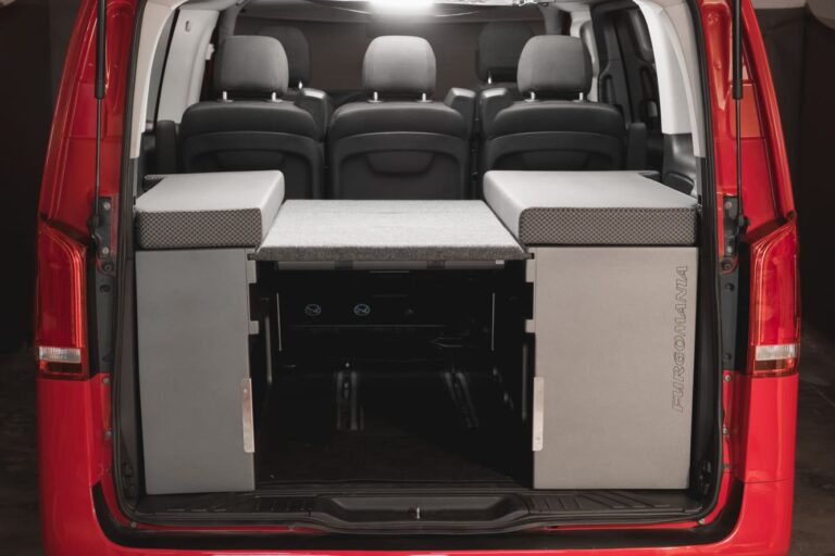 Kit cama ancho mercedes benz vito compacta, kit camper autoinstalable de Furgomania