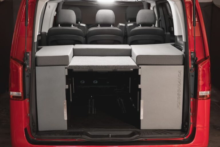 Kit cama ancho mercedes benz vito compacta, kit camper autoinstalable de Furgomania