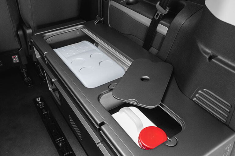 Kit cama ancho montado en una Citroen Jumpy M