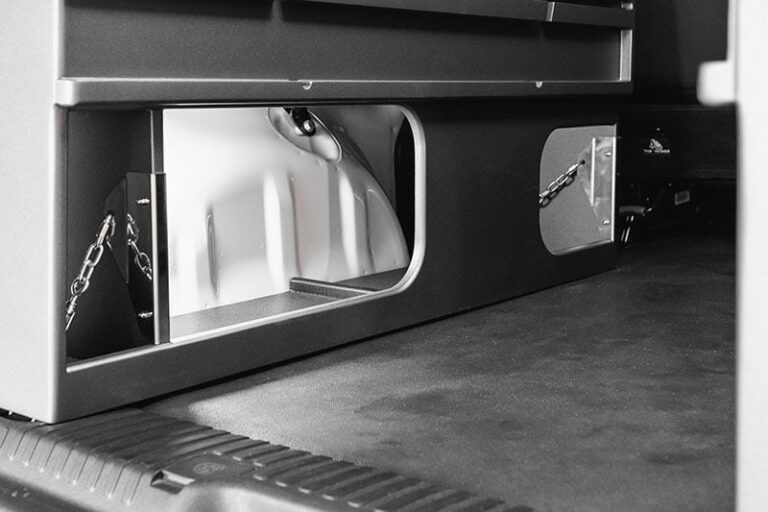 Kit cama ancho montado en una Citroen Jumpy M