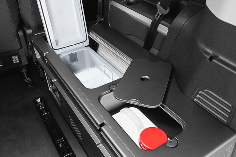 Kit cama ancho montado en una Citroen Jumpy M