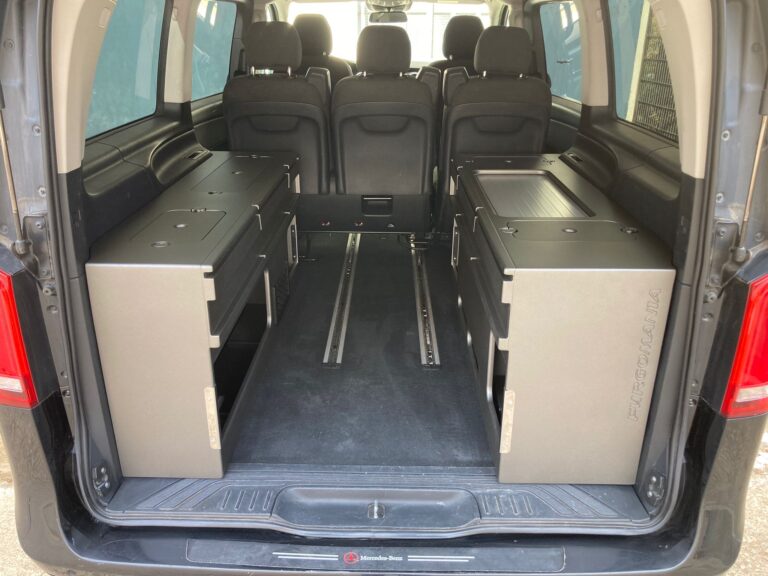 Kit alto mercedes benz clase v larga, kit camper autoinstalable de Furgomania