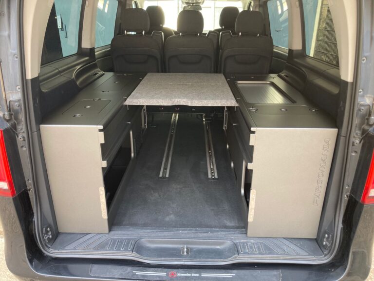 Kit alto mercedes benz clase v larga, kit camper autoinstalable de Furgomania