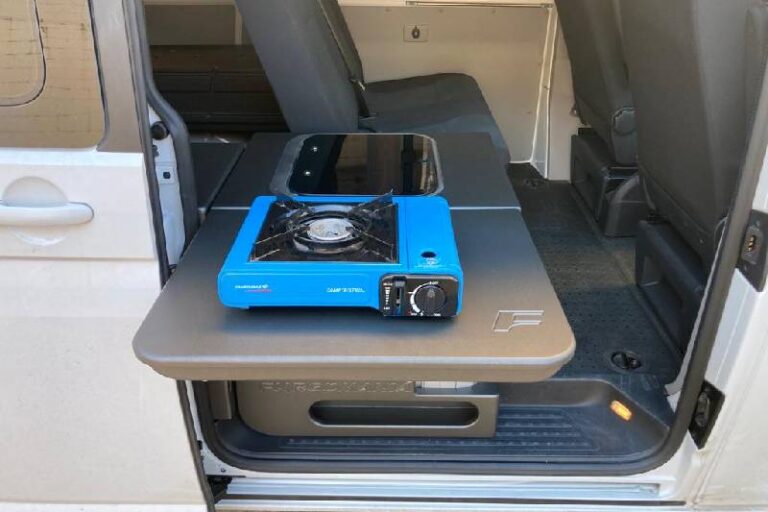 Kit 4 en 1 con fregadero, kit camper autoinstalable de Furgomania