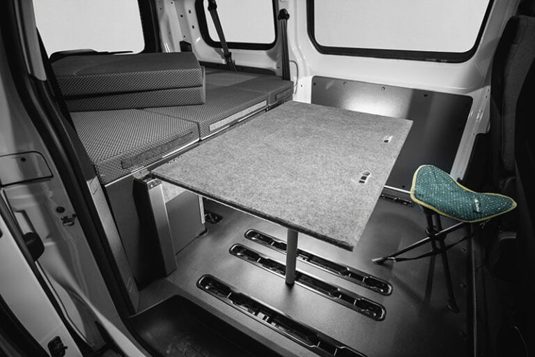 Kit pie de cama, kit camper autoinstalable de Furgomania