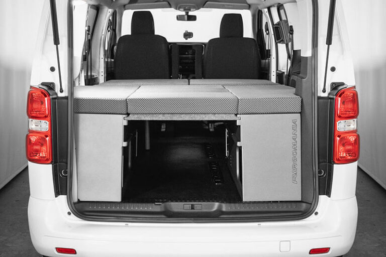 Kit pie de cama, kit camper autoinstalable de Furgomania