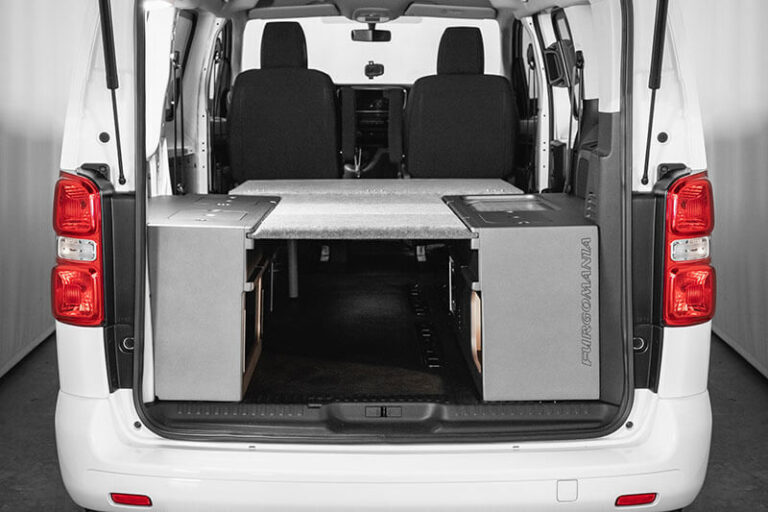Kit pie de cama, kit camper autoinstalable de Furgomania