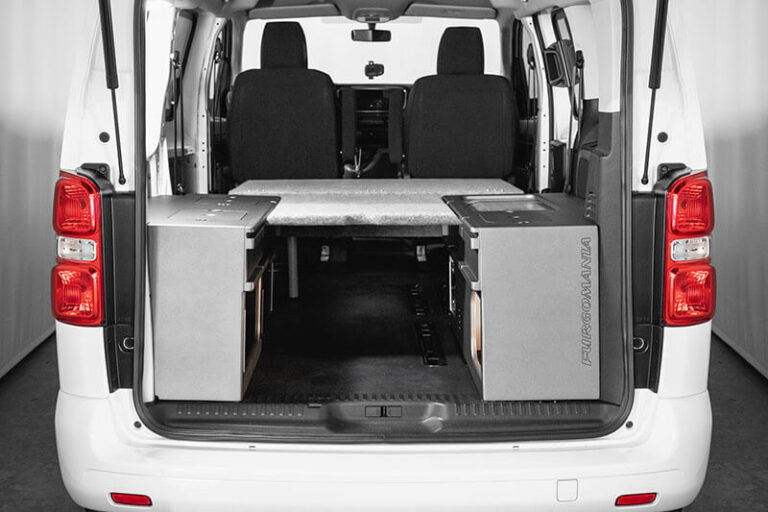 Kit pie de cama, kit camper autoinstalable de Furgomania