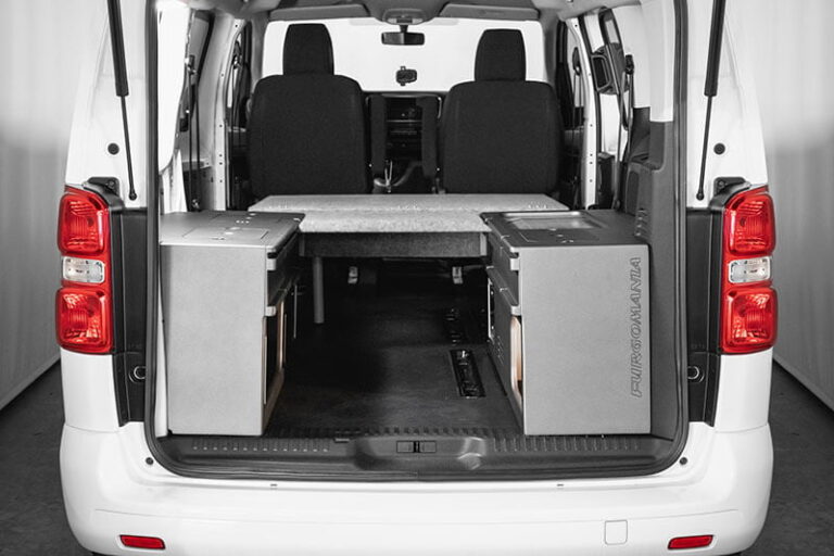 Kit pie de cama, kit camper autoinstalable de Furgomania