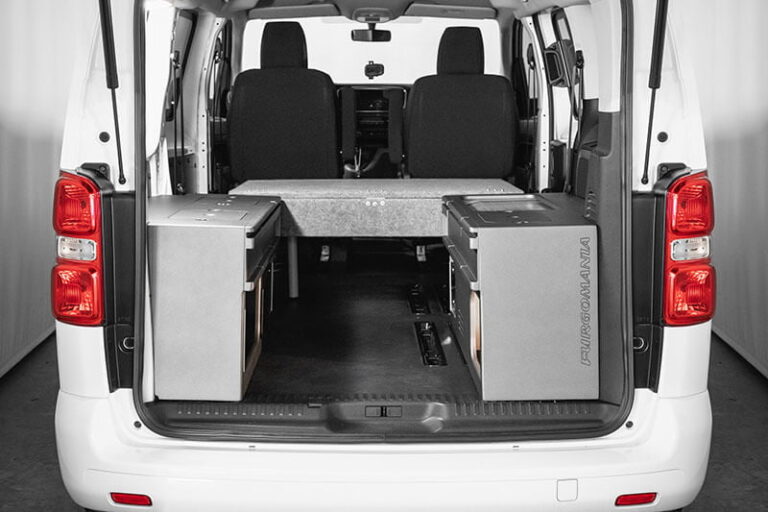 Kit pie de cama, kit camper autoinstalable de Furgomania