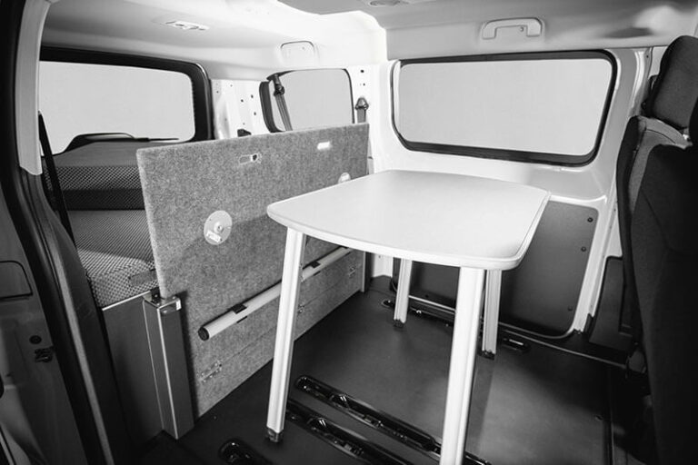 Kit pie de cama, kit camper autoinstalable de Furgomania