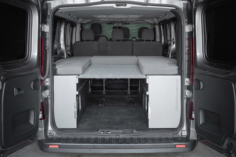 Kit cama trasero, kit camper autoinstalable de Furgomania