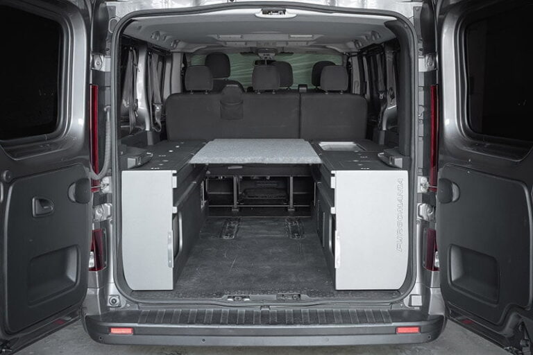 Kit cama trasero, kit camper autoinstalable de Furgomania
