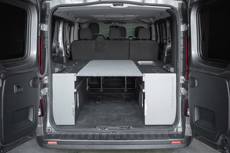 Kit cama trasero, kit camper autoinstalable de Furgomania