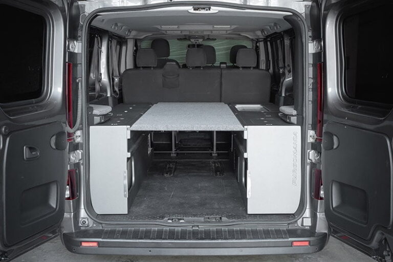 Kit cama trasero, kit camper autoinstalable de Furgomania