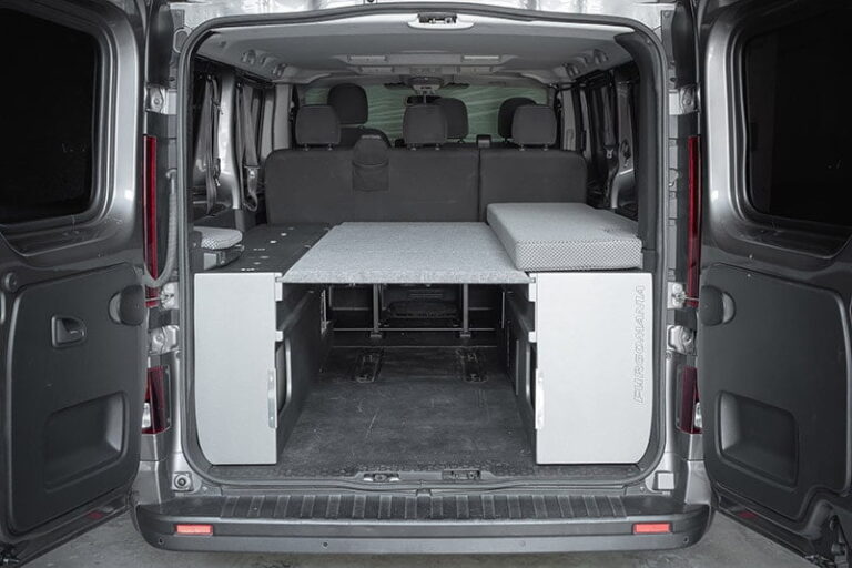Kit cama trasero, kit camper autoinstalable de Furgomania