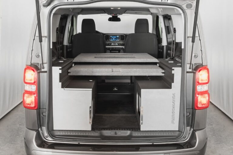 Kit cama comedor, kit camper autoinstalable de Furgomania