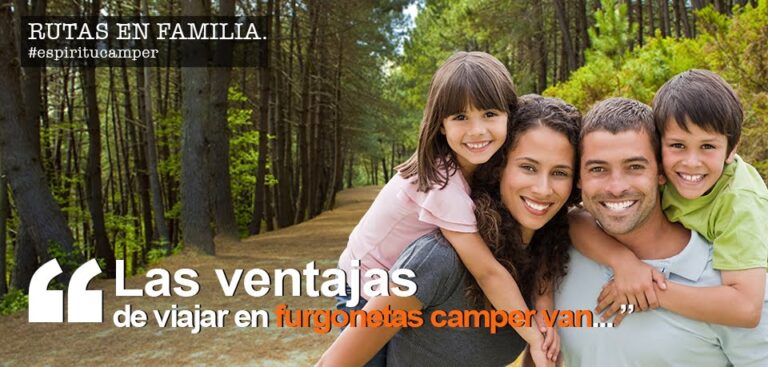 Ventajas camper van en familia